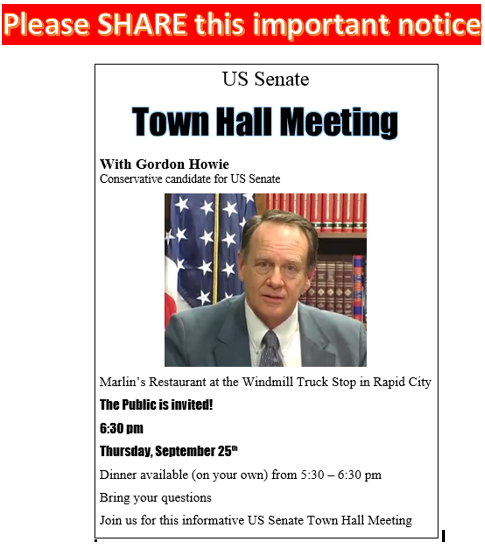 town hall notice