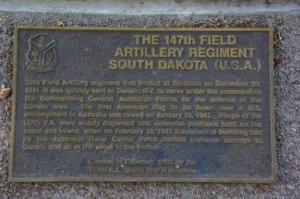 147th_Field_Artillery_Regiment_Plaque in Australia