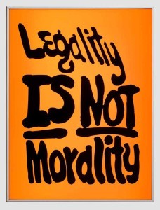 legality not morality