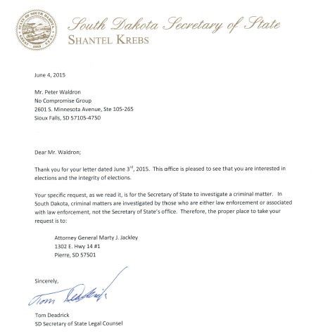 waldron response snip