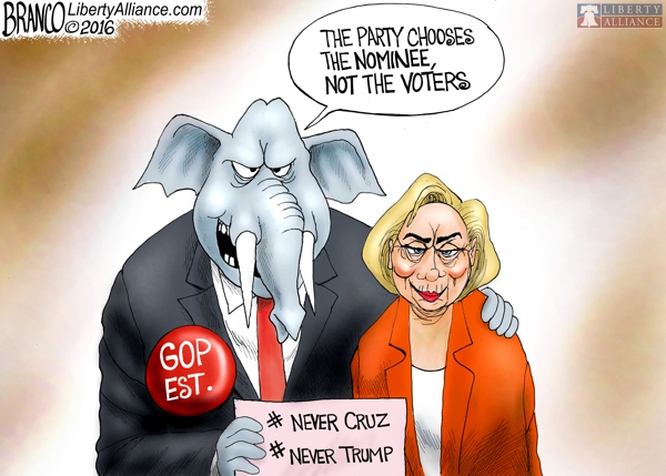 GOP MACHINE CHOOSES HILARY